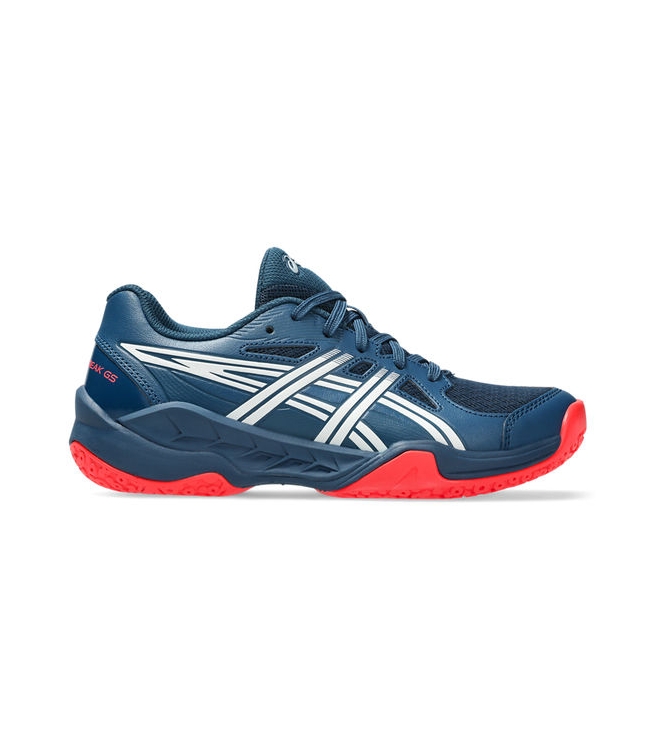 Asics Asics Gel-Powerbreak GS 401_mako blue/white 1074A044 401_Mako Blue/White Asics hockeyschoenen 1074A044 antraciet bij Leerentveldvrijetijd.nl