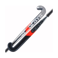 Grays Dynabow 9+ hockeystick Black/Silver 23256