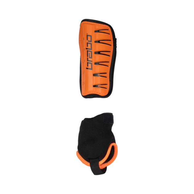 brabo Force Shin ankle sock Orange/Black 317.00080.010