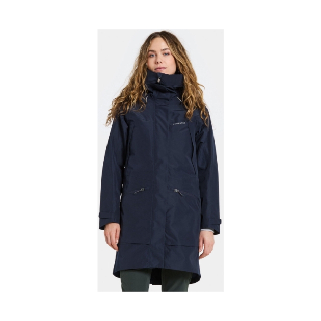 didriksons-1913 Ilma Wns Parka 8 999_Dark Night Blue 505776