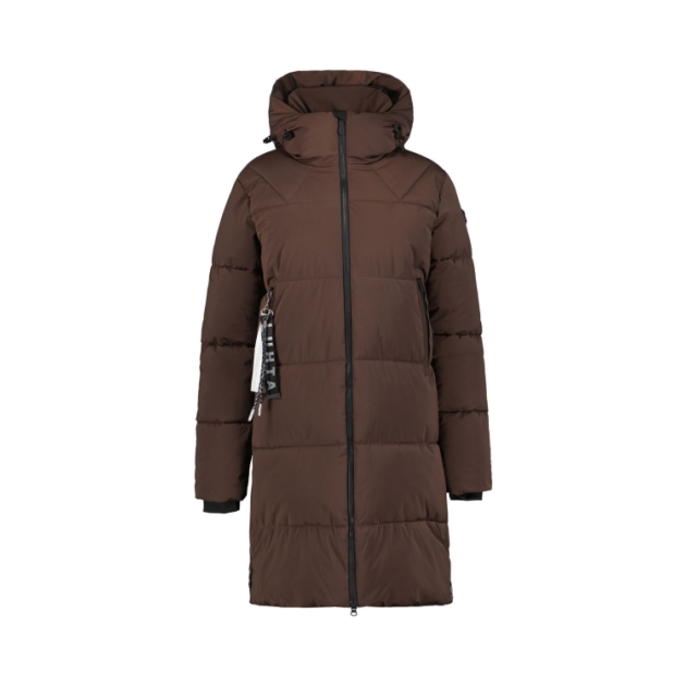 luhta Eisele Coat 190_Dark Brown 8_38412_361_L