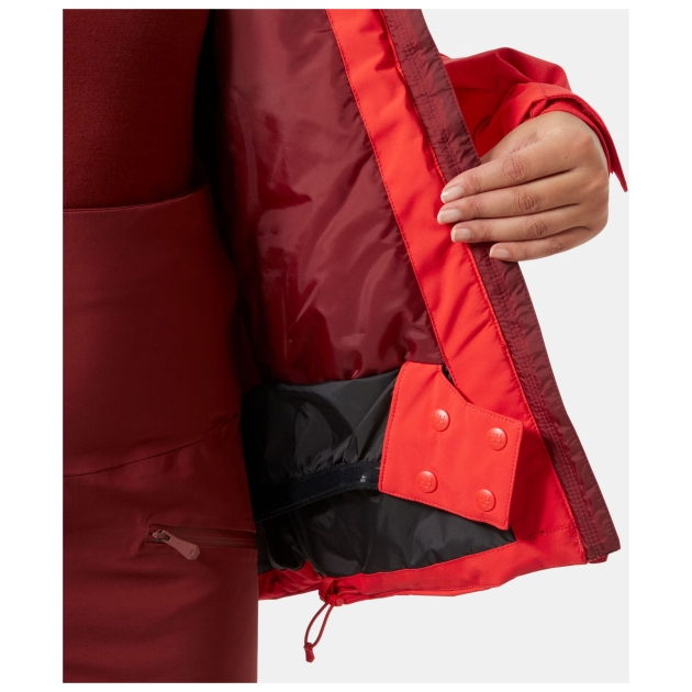 helly-hansen W Snowplay Jacket 223_Alert Red 65735