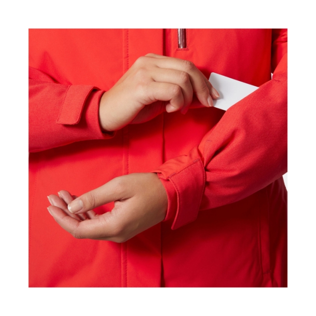 helly-hansen W Snowplay Jacket 223_Alert Red 65735