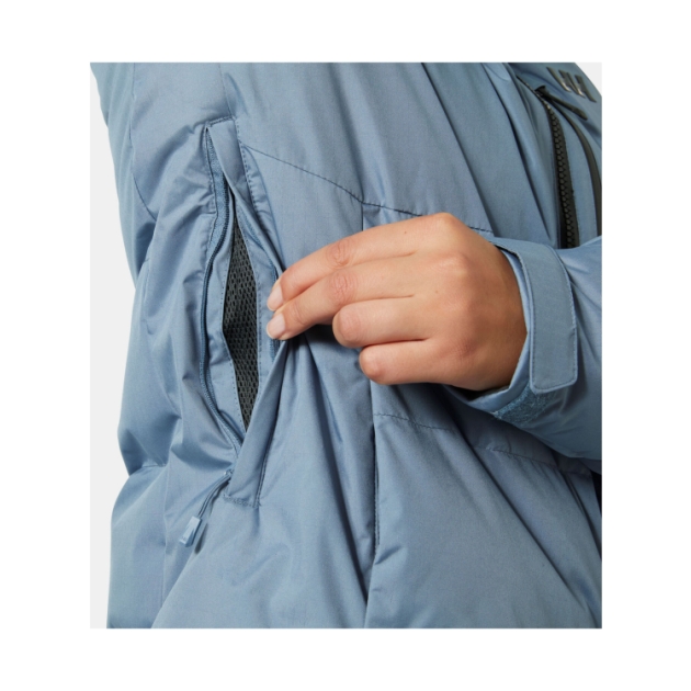 helly-hansen W Kvitfjell Race Puffy Jacket 601_Washed Navy 66044