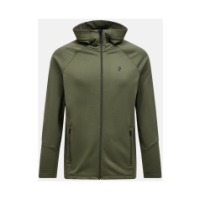 peak-performance M Rider Essentials Zip Hood 020_Pine Needle/Pine Needle G80573