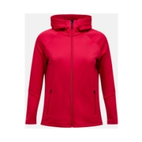 peak-performance W Rider Essentials Zip Hood 090_Tech Burgundy/Tech burgundy G80574