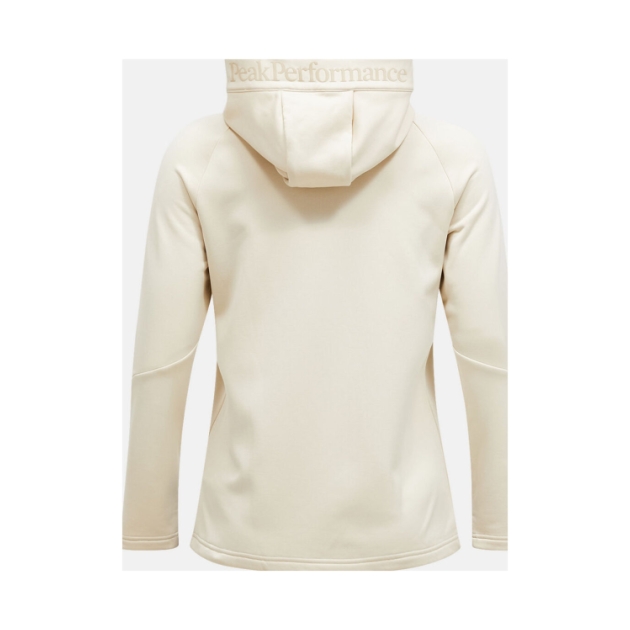 peak-performance W Rider Essentials Zip Hood 080_Sand Fog/Sand Fog G80574