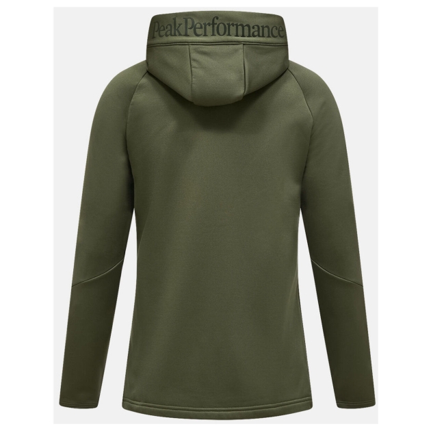 peak-performance W Rider Essentials Zip Hood 020_Pine Needle/Pine Needle G80574