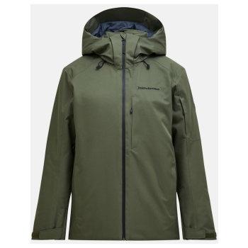 Peak Performance M Maroon Insulated Jacket