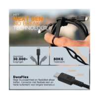 xtorm Next Gen cable USB-C PD Ultra 240W (1,5m) Black CX3091
