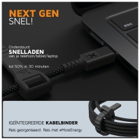 xtorm Next Gen cable USB-C PD Ultra 240W (1,5m) Black CX3091