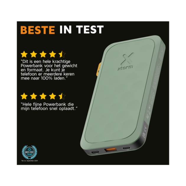 xtorm 20W Fuel Series Powerbank 10.000 Sage Green FS5103U