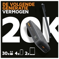 xtorm 35W Fuel Series Powerbank 20.000 Midnight Black FS5201