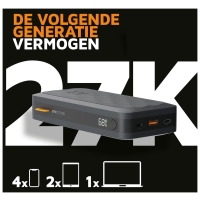 xtorm 67W Fuel Series Powerbank 27.000 Midnight Black FS5271