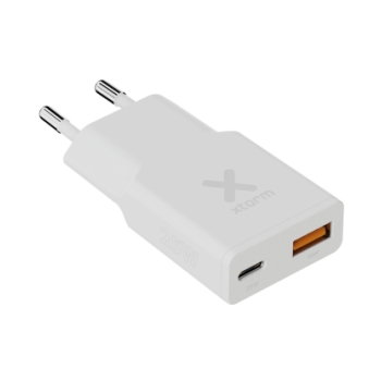 Xtorm 25W Go2 SlimLine Charger - White