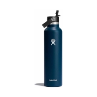 hydro-flask 21 oz Standard Mouth with Flex Straw Cap Indigo S21CFS