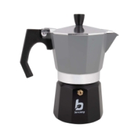 bo-camp Espresso Maker 6-Cups Percolator Grijs/Zwart 2200520