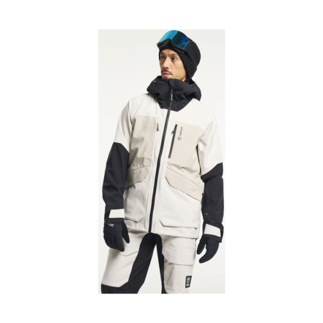 tenson Nayoro Shell Jacket Men 7-Silver Birch 5018255