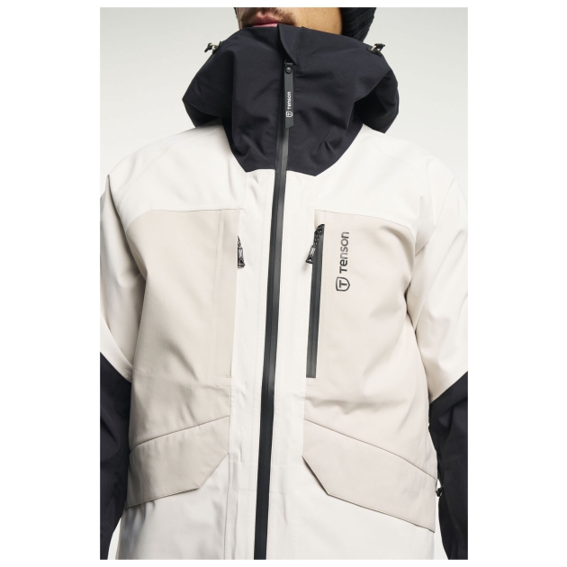tenson Nayoro Shell Jacket Men 7-Silver Birch 5018255