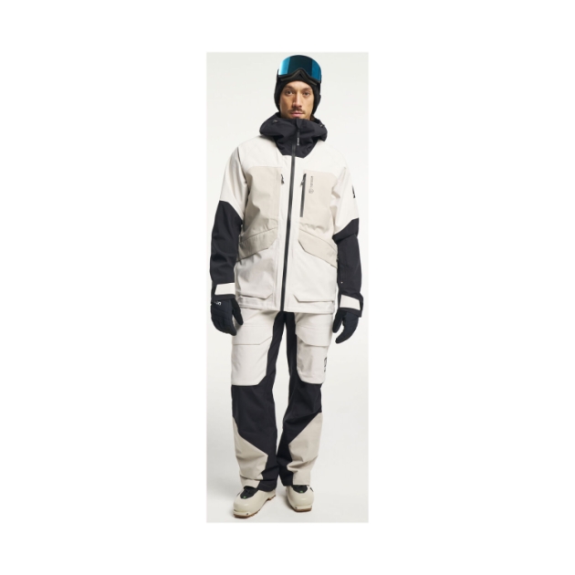 tenson Nayoro Shell Jacket Men 7-Silver Birch 5018255
