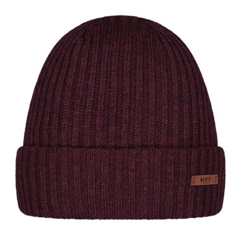 barts Wilbert Turnup Beanie 25_Burgundy 3920