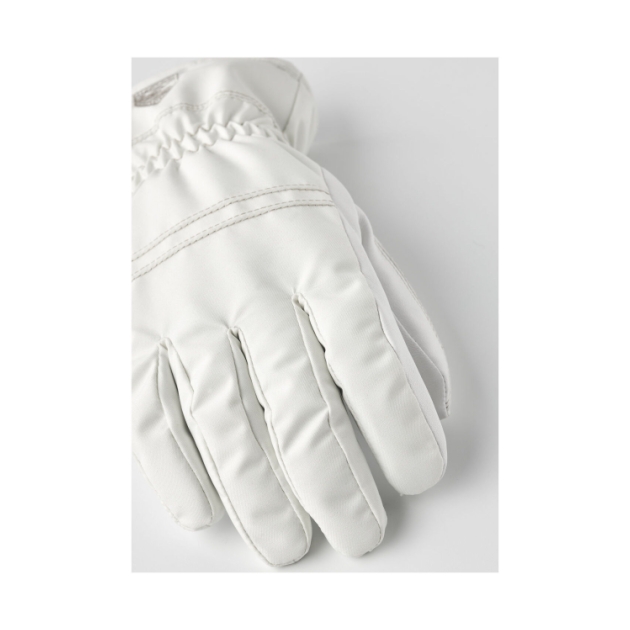hestra Women's Primaloft Leather - 5 finger 30_Ivory 3003710