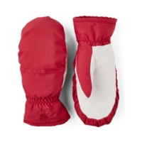 hestra Women's Primaloft Leather - mitt 560_Red 3003711