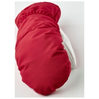 hestra Women's Primaloft Leather - mitt 560_Red 3003711