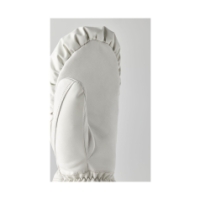 hestra Women's Primaloft Leather - mitt 30_Ivory 3003711