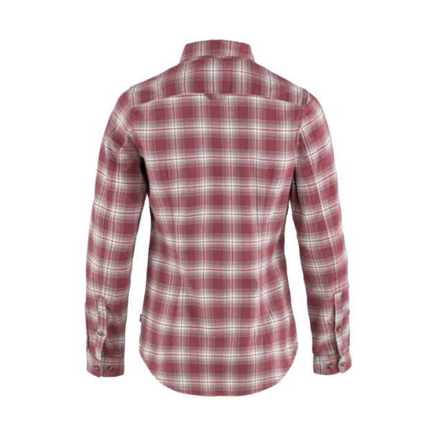 fjällräven Övik Flannel Shirt W 410-021_Mesa Purple-Fog F89833