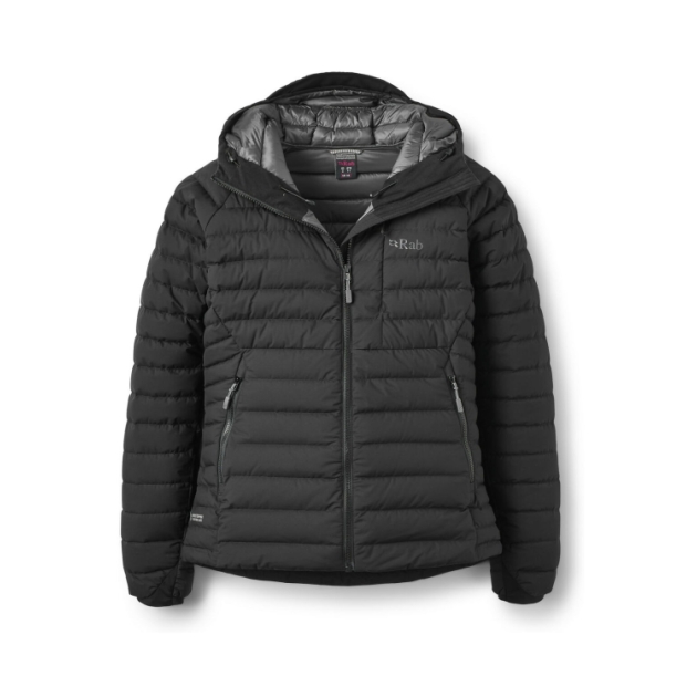 rab Microlight Windstopper Hoody Wmns Black QDB-74