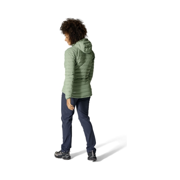 rab Microlight Windstopper Hoody Wmns Dark Fig Green QDB-74
