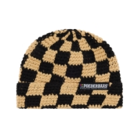 poederbaas Checkerboard Beanie 254_Warm Sand PB060710