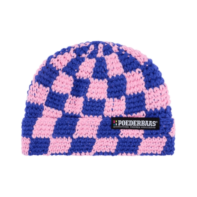poederbaas Checkerboard Beanie 658_Powder Rose PB060712