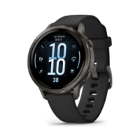 garmin Venu 4 - 41mm Slate met zwarte siliconen band 010-03013-02