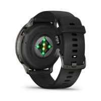 garmin Venu 4 - 45mm Slate met Zwarte siliconen band 010-03014-00