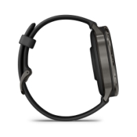 garmin Venu 4 - 45mm Slate met Zwarte siliconen band 010-03014-00