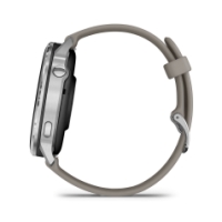 garmin Venu 4 - 45mm Zilver met zilvergrijze siliconen ba 010-03014-01