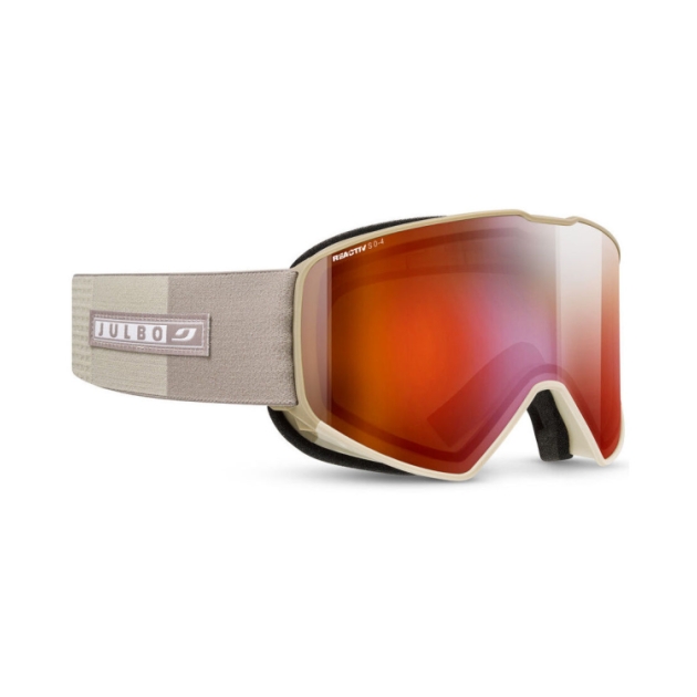 julbo Cyrius X skibril Reactiv 0-4 High Contrast Beige / Brown J78340175