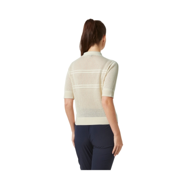 helly-hansen W Salt Knit Polo 034_Cream 34400