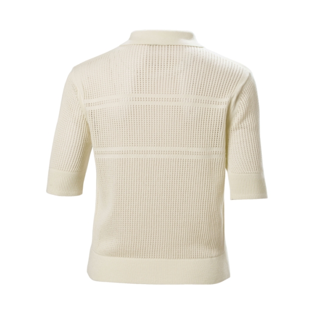 helly-hansen W Salt Knit Polo 034_Cream 34400
