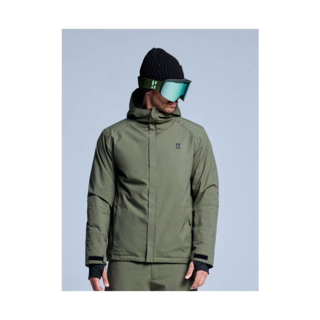 poederbaas Arctic 2L Insulated Jacket Men 304_Olive Green PB260710