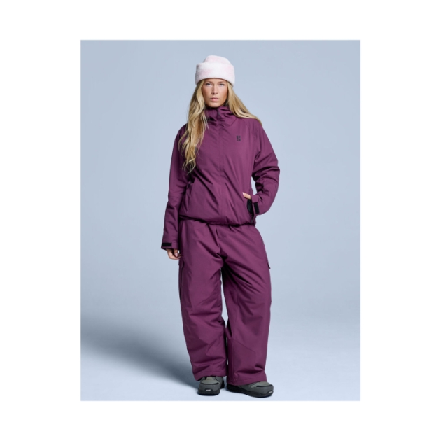 poederbaas Arctic 2L Insulated Jacket Women 601_Bordeaux PB260712