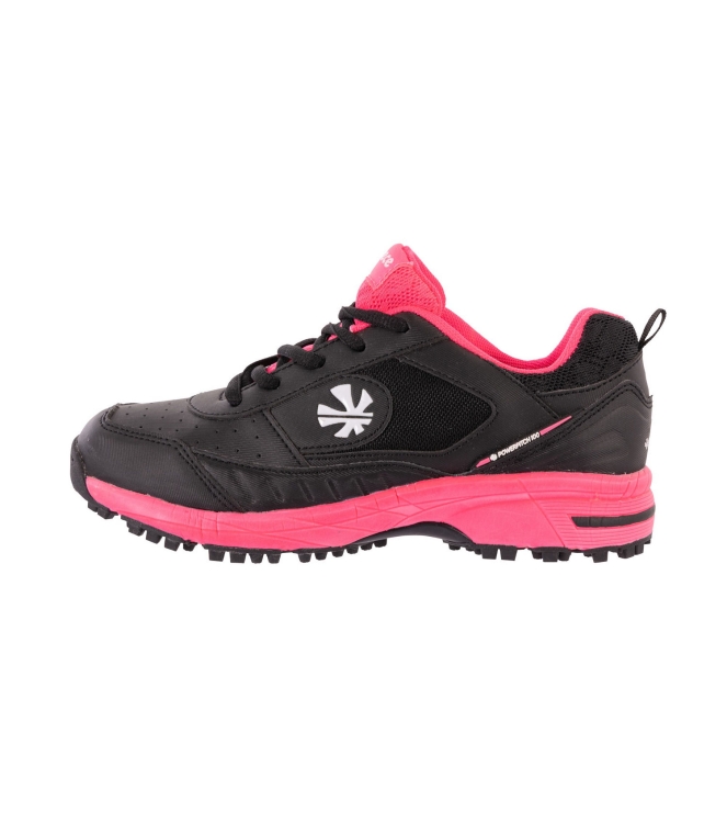 Reece Reece Powerpitch Hockey Shoe Outdoor 8660_black-pink 875214 8660_Black-Pink Reece hockeyschoenen 875214 ivoor bij Leerentveldvrijetijd.nl