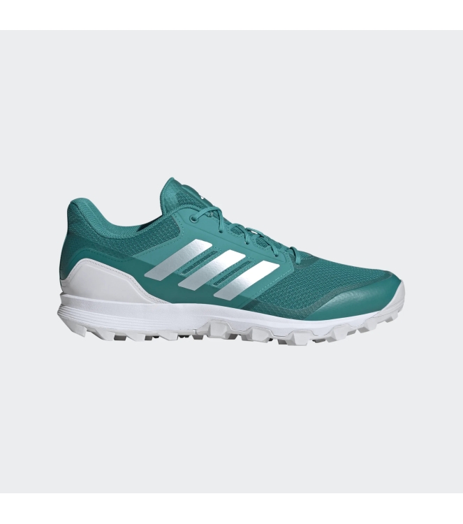 Adidas Adidas FlexCloud 2.1 green JP9828 Green Adidas hockeyschoenen JP9828 blauw bij Leerentveldvrijetijd.nl