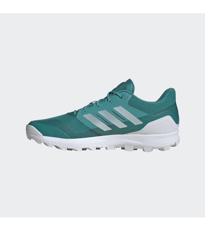 Adidas Adidas FlexCloud 2.1 green JP9828 Green Adidas hockeyschoenen JP9828 blauw bij Leerentveldvrijetijd.nl