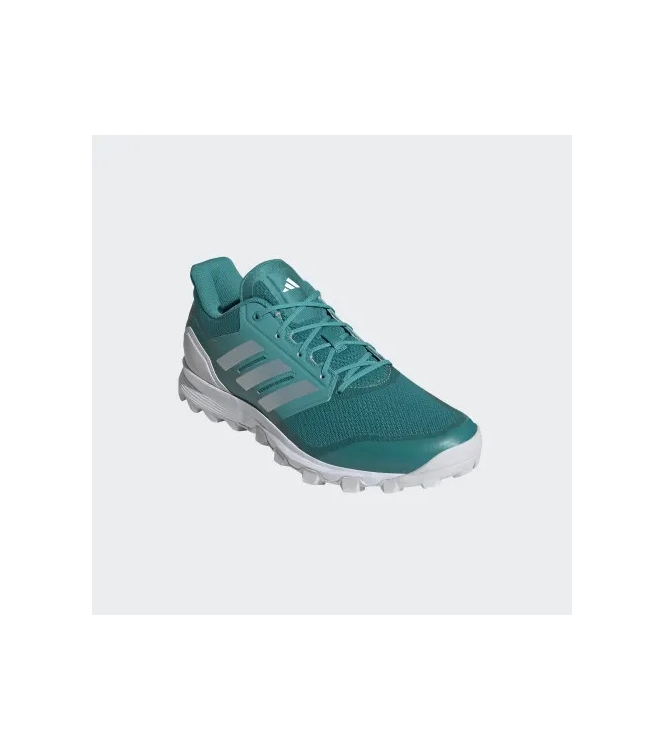 Adidas Adidas FlexCloud 2.1 green JP9828 Green Adidas hockeyschoenen JP9828 blauw bij Leerentveldvrijetijd.nl