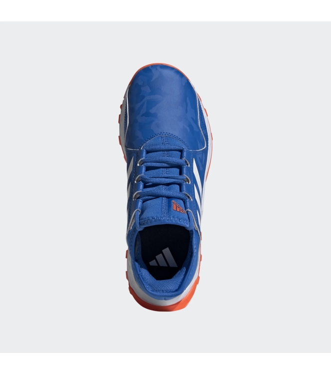 Adidas Adidas Youngstar royal blue JQ9161 Royal Blue Adidas hockeyschoenen JQ9161 antraciet bij Leerentveldvrijetijd.nl