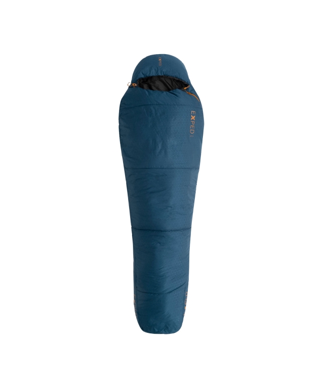 Exped Exped Deepsleep 0C 30F LW left blauw E7846203 Blauw Exped slapen E7846203 antraciet bij Leerentveldvrijetijd.nl