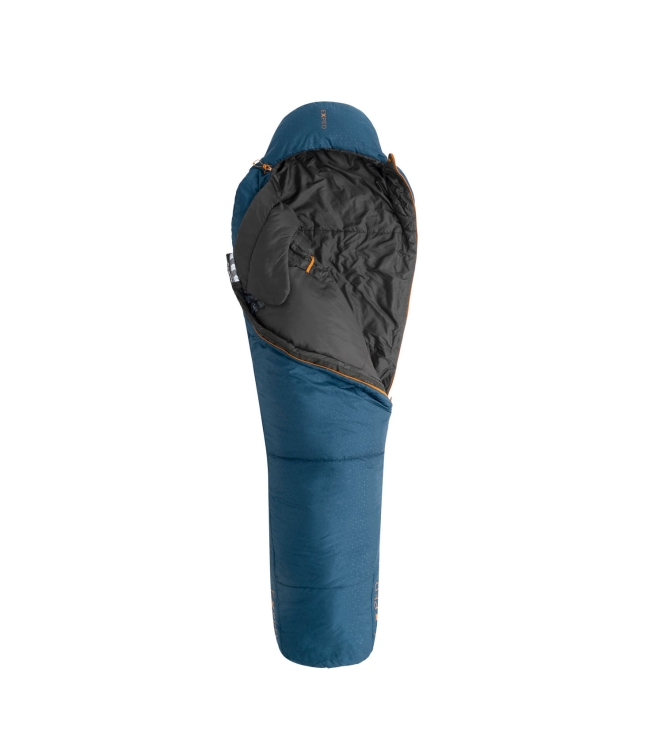Exped Exped Deepsleep 0C 30F LW left blauw E7846203 Blauw Exped slapen E7846203 antraciet bij Leerentveldvrijetijd.nl